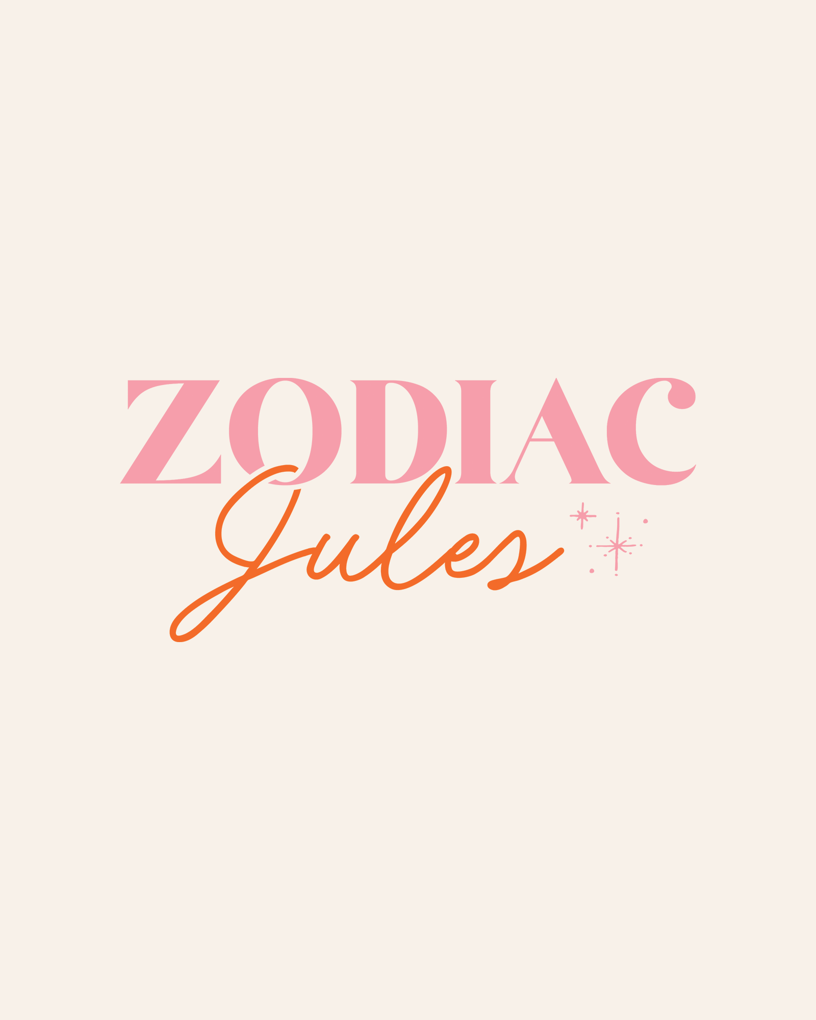 Logo design for Zodiac Jules