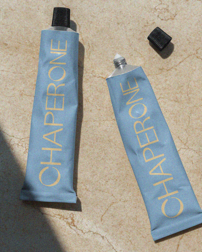 package design. Lotion tube